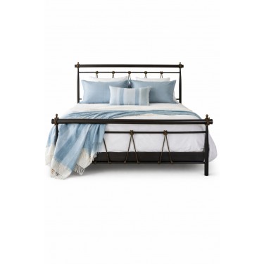 ΜΕΤΑΛΛΙΚΟ ΚΡΕΒΑΤΙ Νο 34 ΣΥΡΜΑ ΓΙΑ ΣΤΡΩΜΑ 160Χ200