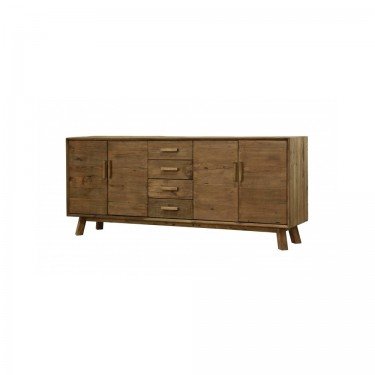 MISTRAL ΜΠΟΥΦΕΣ 200Χ48Χ85cm ΑΠΟ ΜΑΣΙΦ ΑΝΑΚΥΚΛΩΜΕΝΟ ΞΥΛΟ ΠΕΥΚΟΥ