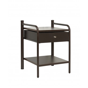 ΜΕΤΑΛΛΙΚΟ ΚΟΜΟΔΙΝΟ Νο 4 ΜΕ ΕΝΑ ΣΥΡΤΑΡΙ ΚΑΙ ΡΑΦΙ (Π 38 Χ Β 38 Χ Υ 55 ΕΚ.)