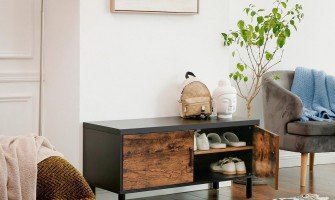 6 Ρουστίκ βιομηχανικού τύπου κομψά και πρακτικά έπιπλα για να κάνετε το χώρο της εισόδου σας το πιο ιδιαίτερο σημείο του σπιτιού!