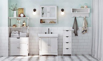 Όμορφες ιδέες και πρακτικά έπιπλα διακόσμησης για ένα οργανωμένο μπάνιο!