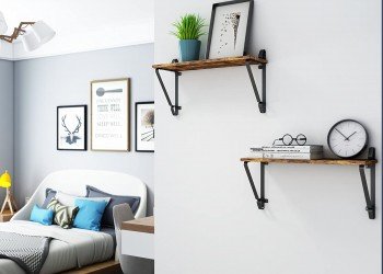 5 Όμορφα και κομψά ράφια που θα δώσουν μια ιδιαίτερη πινελιά αισθητικής στο χώρο και θα ολοκληρώσουν τη διακόσμηση του σπιτιού σας!