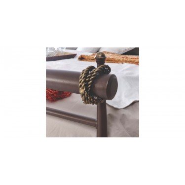 ΜΕΤΑΛΛΙΚΟ ΚΡΕΒΑΤΙ Νο 34 ΣΥΡΜΑ ΓΙΑ ΣΤΡΩΜΑ 160Χ200