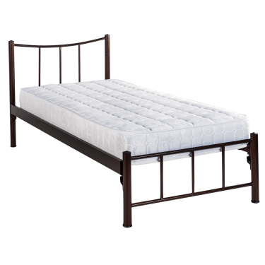 ΜΕΤΑΛΛΙΚΟ ΚΡΕΒΑΤΙ ΧΑΜΟΓΕΛΟ ΓΚΡΙ ΠΑΚΕΤΟ ΜΕ ΟΡΘΟΠΕΔΙΚΟ ΤΕΛΑΡΟ ΚΑΙ ΣΤΡΩΜΑ ΗΜΙΔΙΠΛΟ 110Χ200 