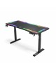 VenCore 2730-10006 - Gaming Desk Adjustable 120x60x72-112cm Black - Μοντέρνο Γραφείο Ρυθμιζόμενου Ύψους με Λειτουργία Μνήμης Gaming VenCore Μοριοσανίδας Carbon Fiber με Μεταλλικά Πόδια Μαύρο Μ120 x Π60 x Υ72-112cm
