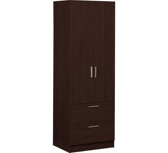 Ντουλάπα Wilson 2DS δίφυλλη-Wenge Ντουλάπα Wilson 2DS δίφυλλη-Wenge