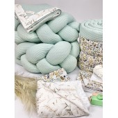 Πλεξούδα Dusty Mint Waffle