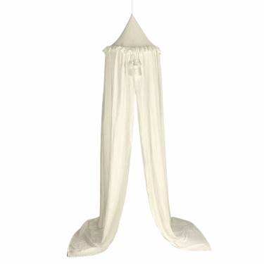 White and Golden Dots Canopy 