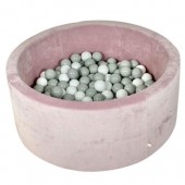 Παιδική Πισίνα Με Μπάλες Velvet Old Pink