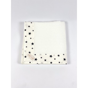 Black Stars Κουβέρτα Πικέ  