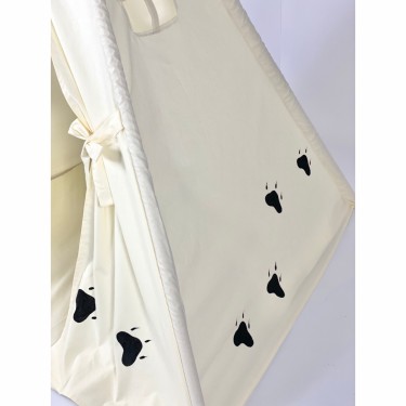 Παιδική Σκηνή - teepee tent Lion - Ζωγραφισμένη στο χέρι