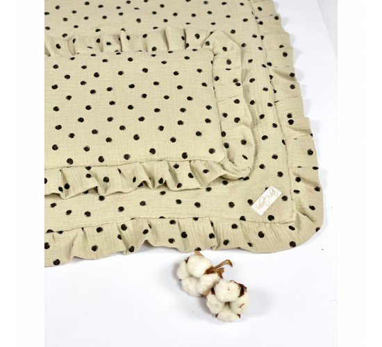 Muslin Bed Set Dots