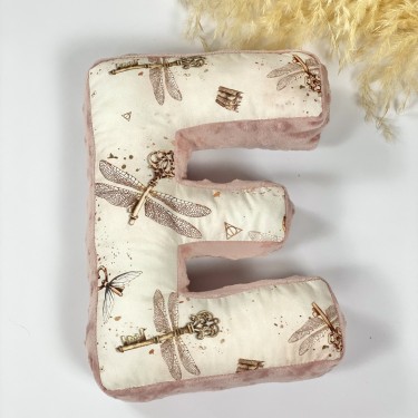 Παιδικό Διακοσμητικό Μαξιλάρι Μονόγραμμα Winged Keys 