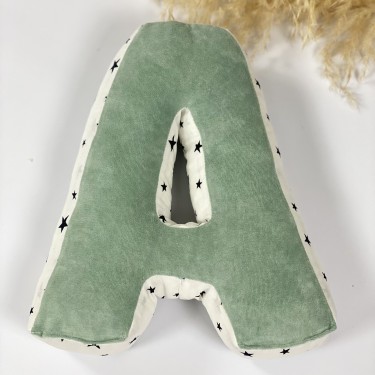 Παιδικό Διακοσμητικό Μαξιλάρι Μονόγραμμα 