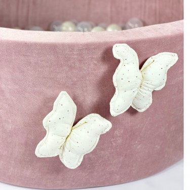 Παιδική Πισίνα Με Μπάλες Pink Butterfly 