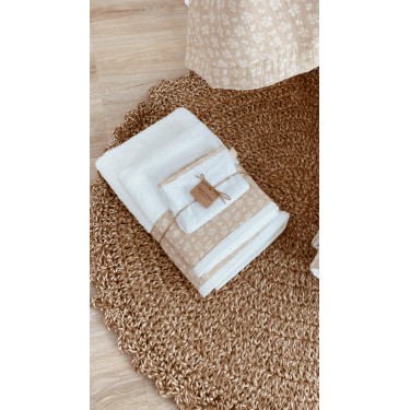 Natural Σετ Πετσέτες 