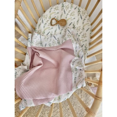 Pink Eucalyptus Κουβέρτα Πικέ