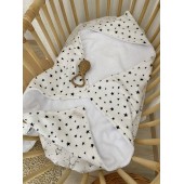 Black Stars Βρεφικό Μπουρνουζάκι Κάπα 