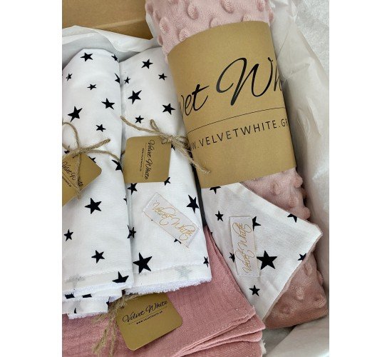 Baby Box Pink And Stars