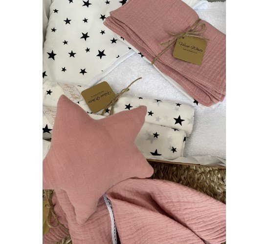 Baby Box Pink And Stars