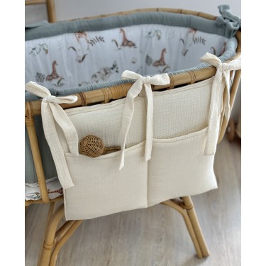 Cream Θήκη κούνιας