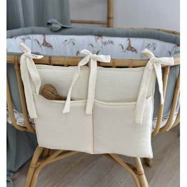 Cream Θήκη κούνιας