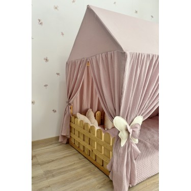 Κάλυμμα κρεβατιού-Canopy Bed Light pink