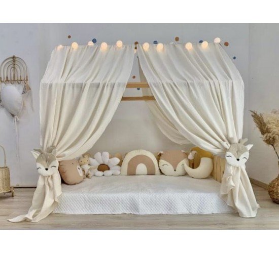Κουρτίνες κρεβατιού- Canopy Bed Deer Κουρτίνες κρεβατιού- Canopy Bed Deer
