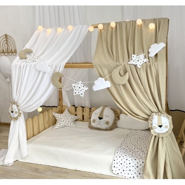 Κουρτίνες κρεβατιού- Canopy Bed Lion