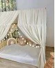 Κουρτίνες κρεβατιού -Canopy Bed Pom pom Κουρτίνες κρεβατιού -Canopy Bed Pom pom