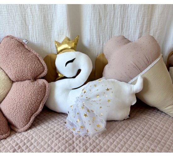 Παιδικά Διακοσμητικά μαξιλάρι Κύκνος 