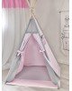 Παιδική Σκηνή - teepee tent Pink-Grey