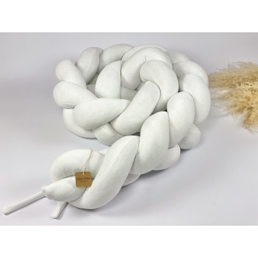 Πλεξούδα Βελουτέ White