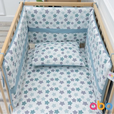 Σετ προίκας 3 τμχ 70*140 Stars ABO