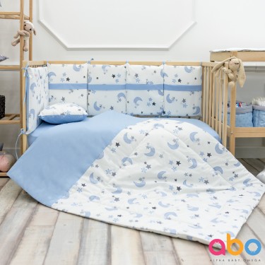 Σετ προίκας 8 τμχ 70*140 Sky ABO