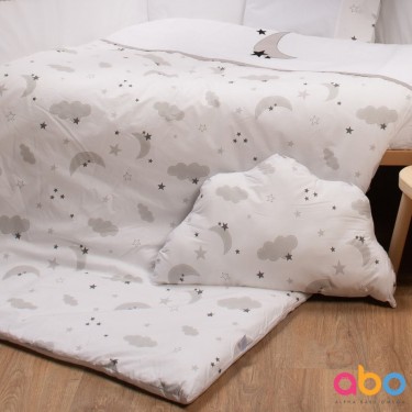 Σετ προίκας 9τμχ 70*140 με Θόλο Moon ABO