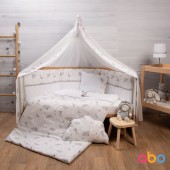 Σετ προίκας 9τμχ 70*140 Moon ABO