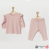 Μπλουζάκι με παντελονάκι Basic Natura