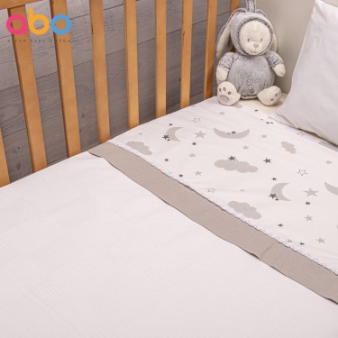 Πικέ κουβέρτα 100*150 Moon  ΑΒΟ