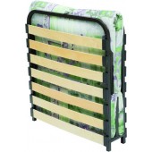 ΡΑΝΤΖΟ ΠΤΥΣΣΟΜΕΝΟ ΚΡΕΒΑΤΙ ΜΕΤΑΛΛΙΚΟ ΣΙΔΕΡΕΝΙΟ ΜΕ ΑΝΑΤΟΜΙΚΕΣ 15 ΛΑΤΤΕΣ ΤΑΒΛΕΣ ΠΑΧΟΣ ΣΤΡΩΜΑΤΟΣ 10cm 