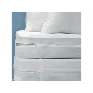 ΘΗΚΗ ΣΤΡΩΜΑΤΟΣ ΑΔΙΑΒΡΟΧΗ ΜΕ ΦΕΡΜΟΥΑΡ DRY SLEEP VELVET ΔΙΑΣΤΑΣΗ 180Χ200εκ.