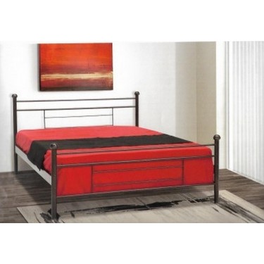 ΕΥΑ ΜΕΤΑΛΛΙΚΟ ΚΡΕΒΑΤΙ Μονό 90Χ190 ΜΑΖΙ ΜΕ ΤΑΒΛΕΣ ΚΑΙ ΣΤΡΩΜΑ FOAM ΤΗΣ SLEEP WELL