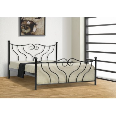 ΜΕΤΑΛΛΙΚΟ ΚΡΕΒΑΤΙ ΑΝΤΙΠΑΡΟΣ ΔΙΑΣΤΑΣΗΣ ΣΤΡΩΜΑΤΟΣ 150Χ200