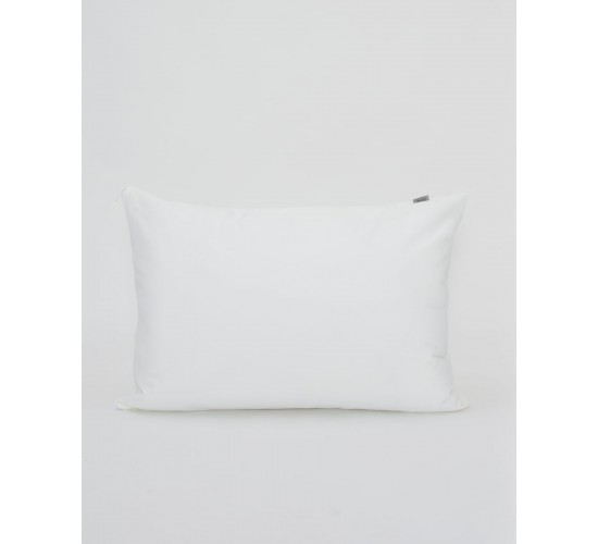 Αδιάβροχη Ανάγλυφη Μαξιλαροθήκη Προστασίας 3D 50x70cm Άσπρο