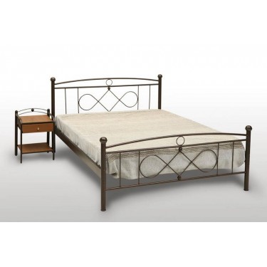 ΜΕΤΑΛΛΙΚΟ ΚΡΕΒΑΤΙ ΜΠΙΛΙΑ ΗΜΙΔΙΠΛΟ 110Χ190 