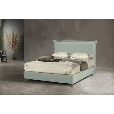 Ντυμένο Κρεβάτι MOON με Υφασμάτινο Κεφαλάρι – Μοντέρνος Σχεδιασμός & Άνεση Ύπνου Μονό 90Χ200 εκ. 