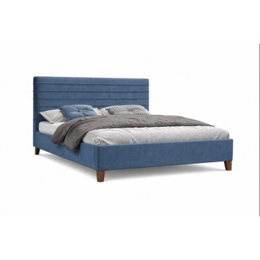 Υφασμάτινο Κρεβάτι N100 με Επενδυμένο Κεφαλάρι Μονό 90Χ190Χ111 ύψος κεφαλαριού – Επιλογή από 19 Χρώματα Υφάσματος