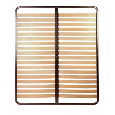 ΑΝΑΤΟΜΙΚΟ ΠΛΑΙΣΙΟ - ΟΡΘΟΠΕΔΙΚΟ ΤΕΛΑΡΟ ΜΕ 18 ΛΑΤΤΕΣ ΤΑΒΛΕΣ ΔΙΠΛΟ ΠΛΑΤΟΣ 123-162cm Χ 193cm ΜΗΚΟΣ