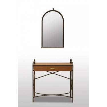 ΜΕΤΑΛΛΙΚΗ ΤΟΥΑΛΕΤΑ ΜΕΛΑΜΙΝΗ ΜΕ ΚΑΘΡΕΠΤΗ 530