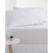 Βρεφική Βαμβακερή Αδιάβροχη Μαξιλαροθήκη Προστασίας Porto 30x45cm Άσπρο